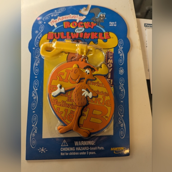 Universal Studio Other - Universal Studios Rocky and Bullwinkle Key Holder